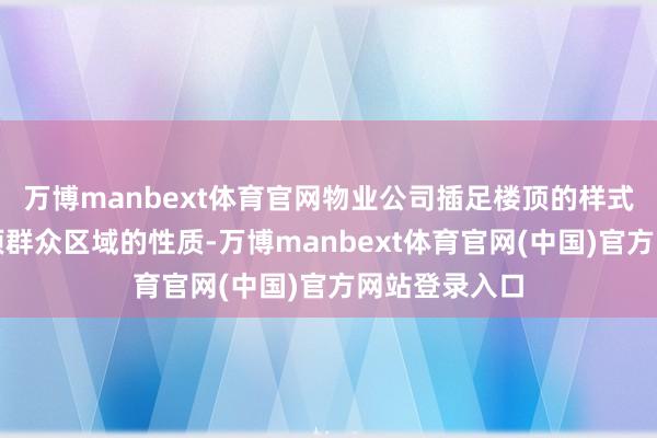 万博manbext体育官网物业公司插足楼顶的样式不成转换楼顶群众区域的性质-万博manbext体育官网(中国)官方网站登录入口